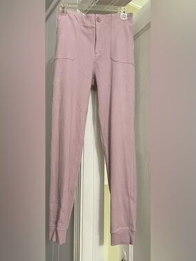 NWT! Rae Mode Women's Twill Jogger Pants - Dusty Lavender - Medium